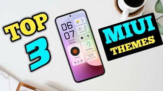 Top 3 MIUI 12 Premium Theme, New Lock Screen, Boot Animation | Best Unique MIUI 12 Theme