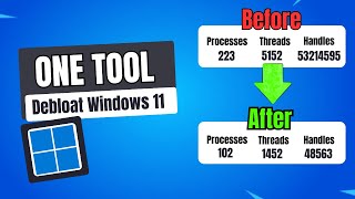 Debloat Windows 11 with BloatyNosy in 2 Minutes (Make Windows 11 FASTER)