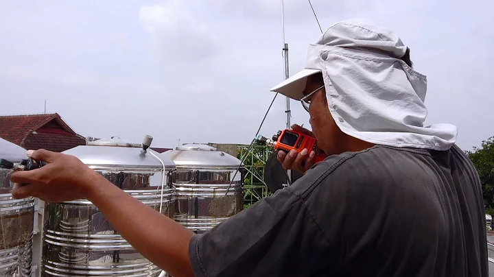 Qso via satellite AO-91, 02:49 UTC 09 February 2022