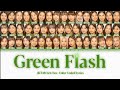 Jkt48  green flash  color coded lyrics