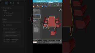 Effortless Object Replacement with the Substitute Modifier in 3ds Max #shorts #3dsmax #substitute