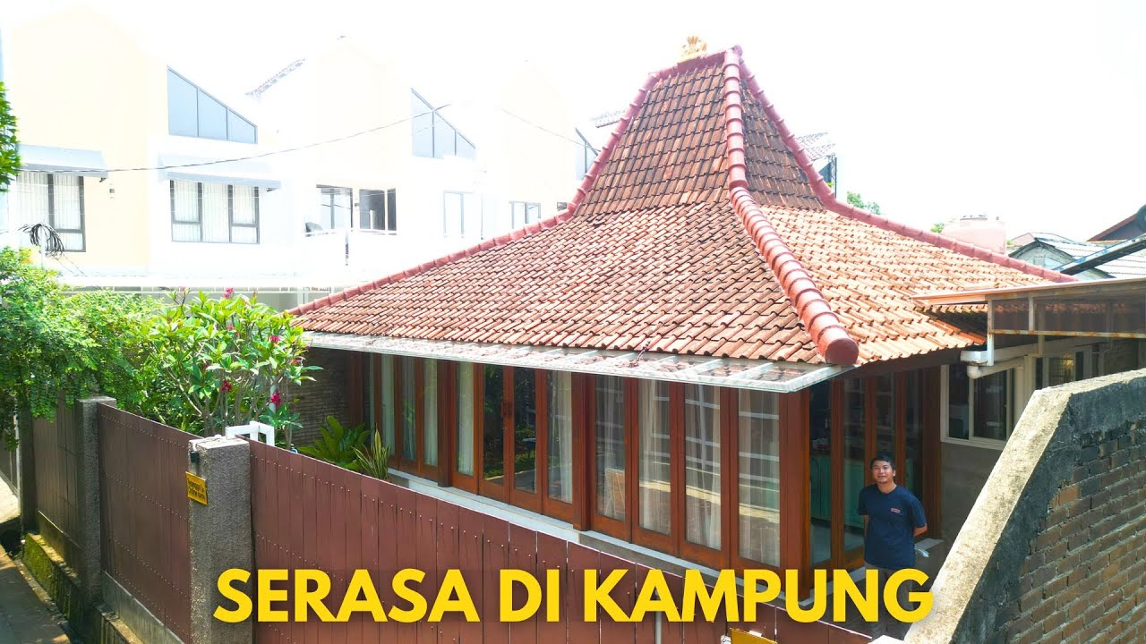 Rumah Nuansa Desa di Tengah Kota