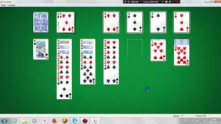 Играем на Windows 7: Пасьянс "Косынка" screenshot 5
