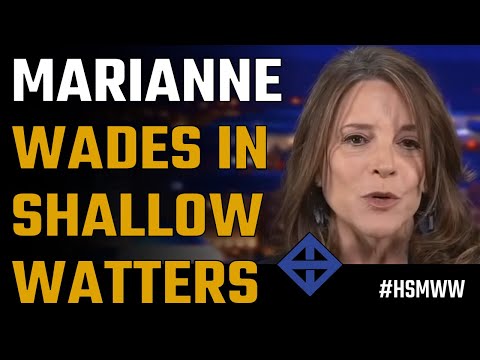 Marianne Williamson wades in shallow Watters on Fox