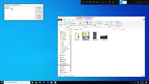 How to Merge TIFF files into One TIFF