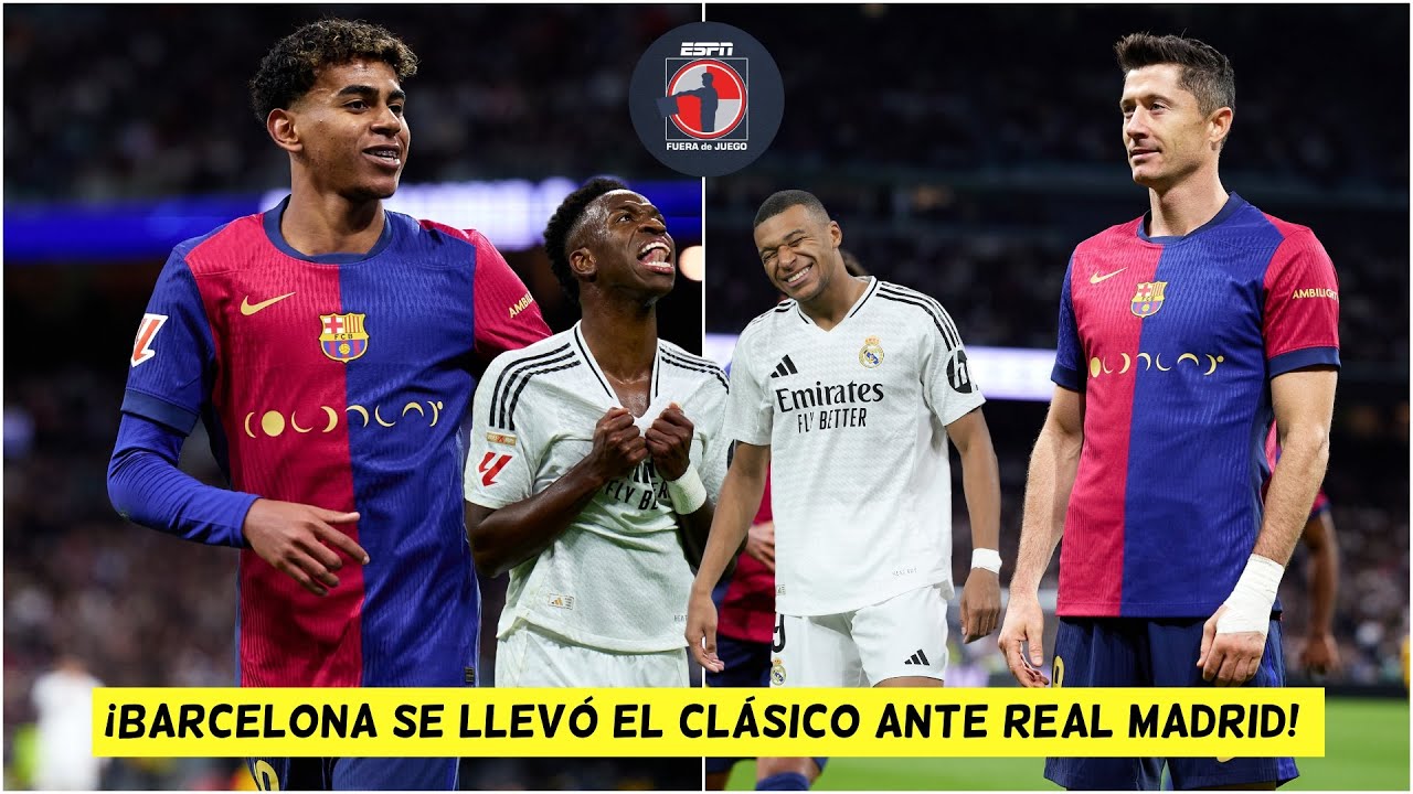 BARCELONA ARRASÓ en EL CLÁSICO con GOLEADA al REAL MADRID y se AFIANZA ...