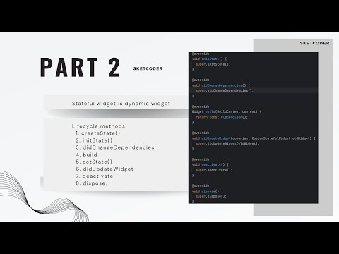 Stateful widget | Part 2 |  Flutter Hindi | Flutter | #flutterhindi #dart