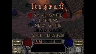 Diablo 1 Live Let's Play - Let's go Back \& Enjoy This Classic Part 1