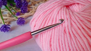 картинка: ЗАВОРАЖИВАЕТ С ПЕРВЫХ ПЕТЕЛЬ! Очень КРАСИВЫЙ И ПРОСТОЙ узор крючком. Вязание крючком для начинающих