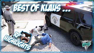 CHAOS mit KLAUS! - GTA RP Highlights [Unity-Life] - Karl-Heinz Klaus | Earliboy