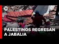 MEDIO ORIENTE | Los palestinos regresan a Jabalia tras retirada de Israel de la zona