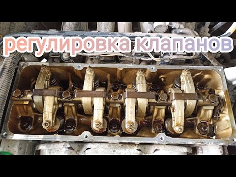 Регулировка клапанов К7М / K7J Логан / Ларгус / Сандеро