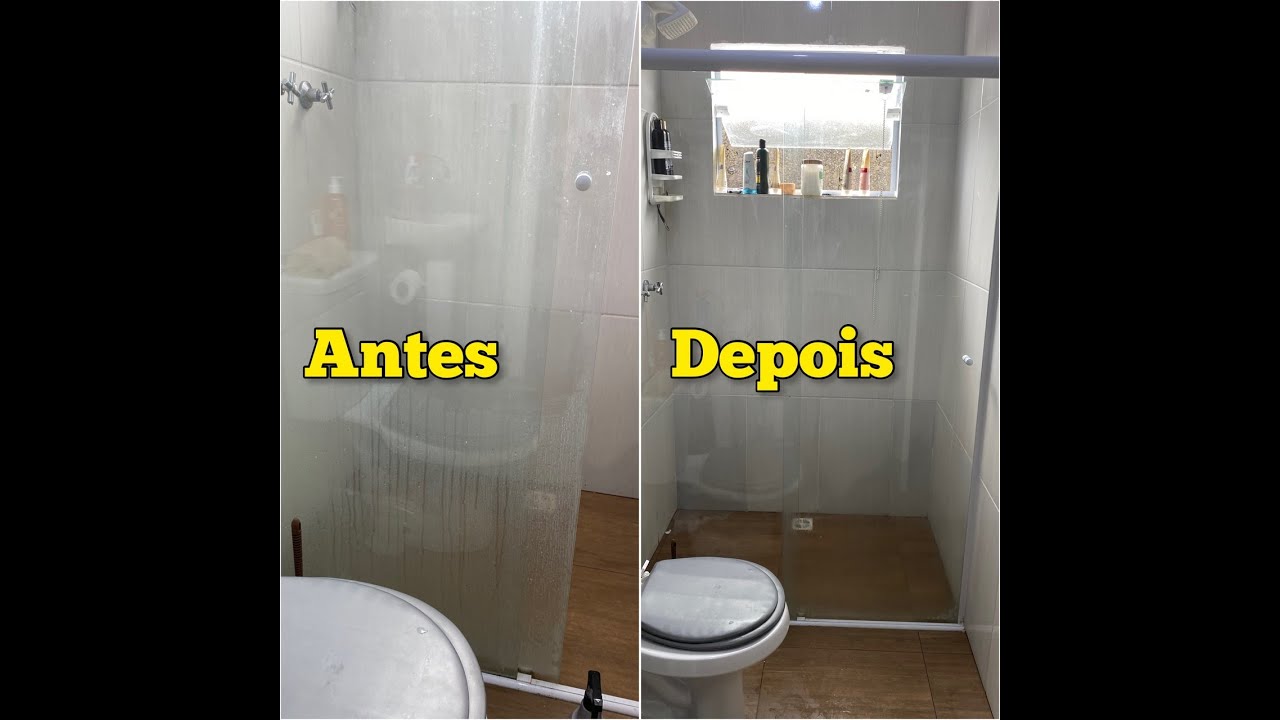 COMO TIRAR MANCHAS DO BOX DE VIDRO BLINDEX OU ACRÍLICO PASSO A PASSO ...