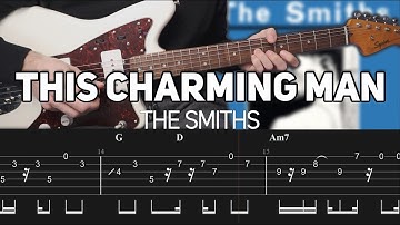 The Smiths - This Charming Man (Guitar lesson with TAB)