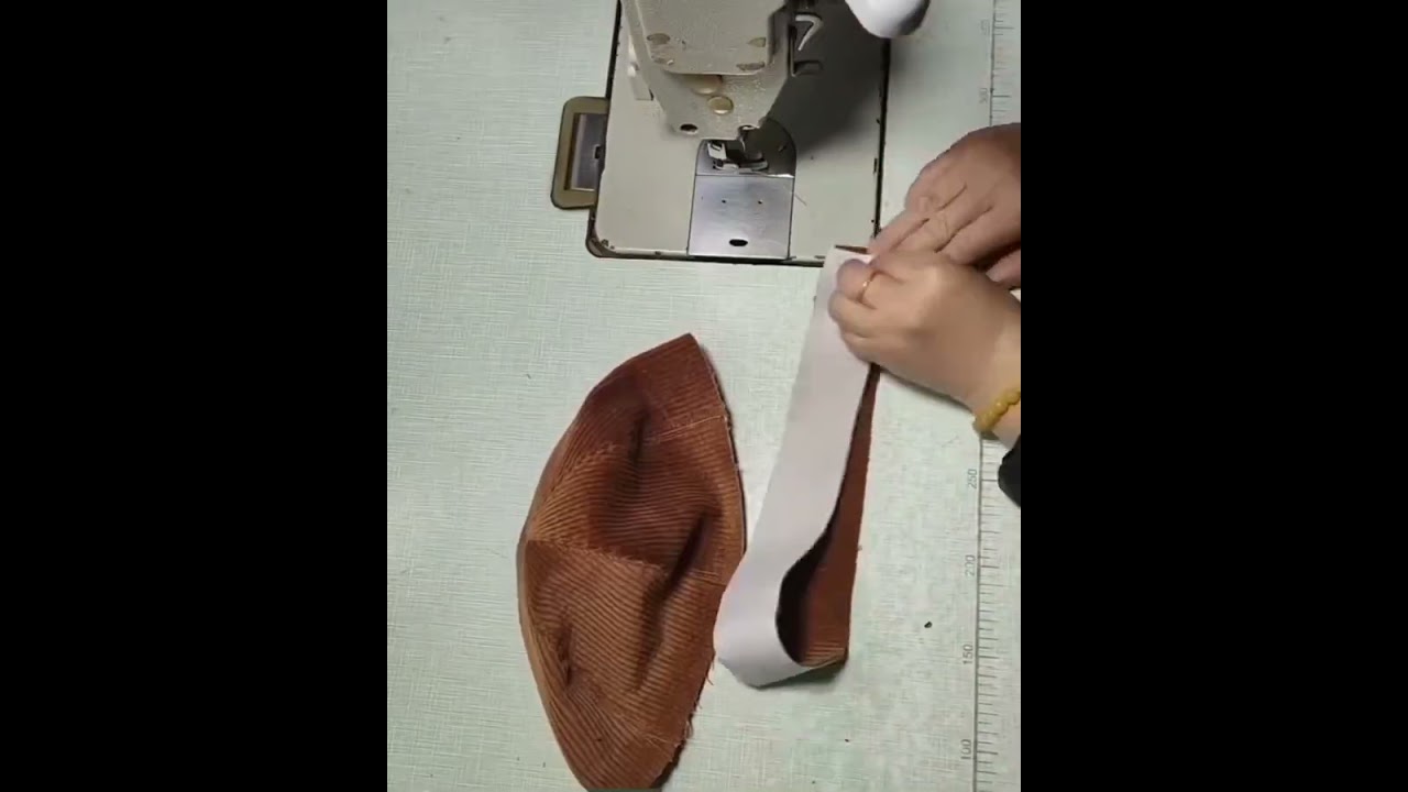 How to cut and sew face cap 🧢 