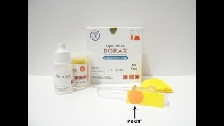 Borax Test Kit Bleng 100 Test - Alat Uji Cepat Borak Rapid Test