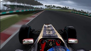 F1 2011 Nick Heidfeld Malaysian GP Onboard | Assetto Corsa