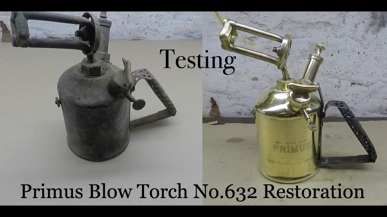 Primus no632 Blow Torch Testing