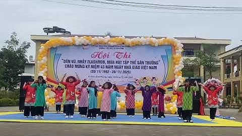 Văn nghệ lớp 4A trường tiểu học Lê VĂN TÁM Thái Nguyên nhân ngày 20/11/2025