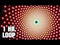 1 Hour Meditation Visuals | Hypnotic Stress Relief Animation | Golden Ratio Animated Loop