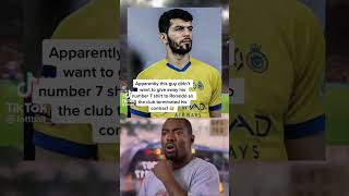 Jaloliddin Masharipov refuses to give Cristiano Ronaldo his number 7.