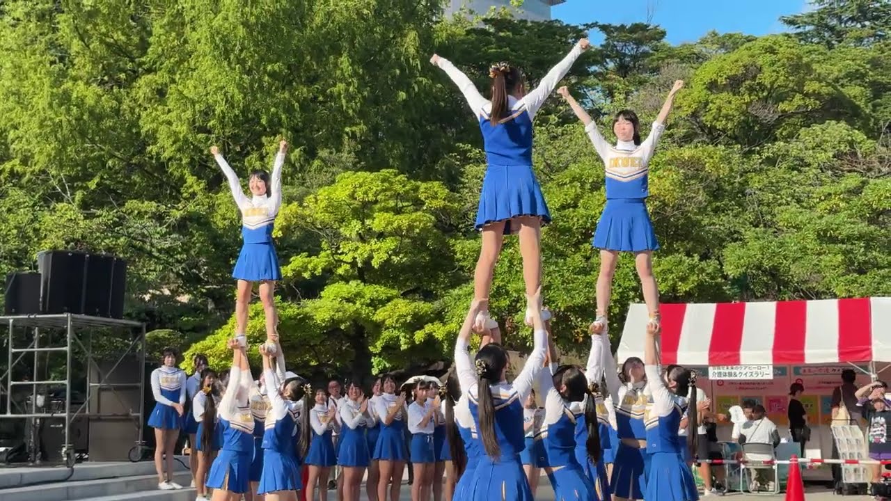 【4K】仙台育英学園高等学校チアリーディング部 I-LIONS（24時間テレビ48）