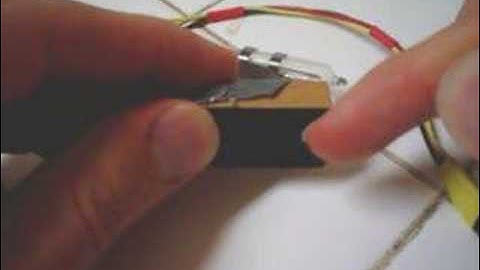 Mercury Tilt Switch Demo