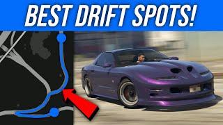 GTA 5: The BEST Drift Spots! (#3)