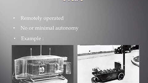 CSC 2200 Robotics in perspective of HCI