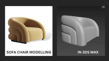 Sofa Chair Modelling In 3ds Max | Chair Modelling | Esthetic Space Decor