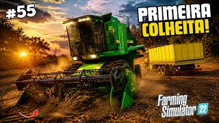 Finalmente Chegou o Grande Dia da Colheita de Soja! - FARMING SIMULATOR 22 #55