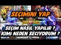 SEÇİMİNİ YAP - SEÇİM NASIL YAPILIR _ BEN KİMİ NEDEN SEÇTİM _ MARVEL ŞAMPİYONLAR TURNUVASI