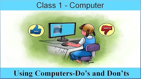 CBSE I Computer Using Computers Do