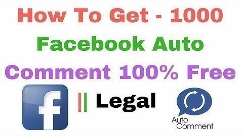 How to Get Real Auto Comments on Facebook 2018 | Fb Auto comments 2018 Increase comment on Facebook