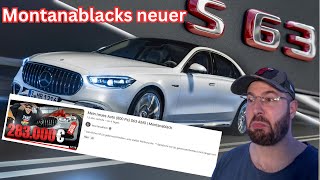 MONTANABLACK´s Neuer S63 AMG Reaktion + Kleiner Front an Gönrgy!