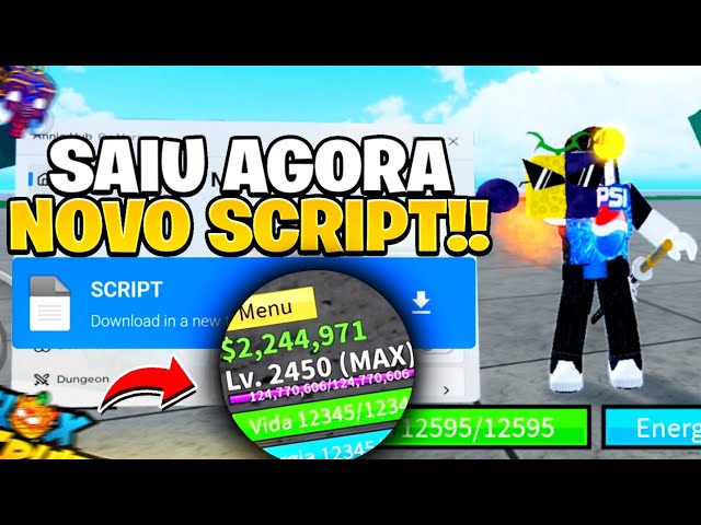 NOVA ATUALIZAÇÃO! 🔱 EXECUTOR e SCRIPT Atualizado BLOX FRUITS