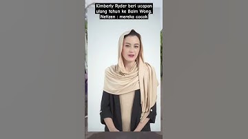 Kimberly Ryder beri ucapan ulang tahun ke Baim Wong. Netizen : semoga berjodoh