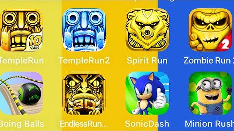 TempleRun2 - TempleRun- zombie Run- sonicdash- endlessrun