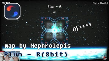 [ADOFAI custom][클리어 영상]R(8bit)(music by Plum)(map by Nephrolepis)
