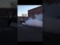 1200hp redeye hellcat dose insane burnout must watch🚀🚀😅#shorts #trendingshorts 