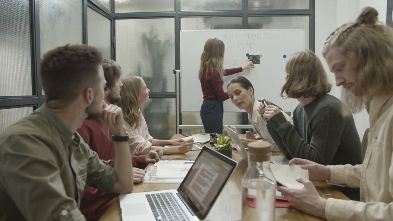 Business meeting (No Copyright Video) - 2K HD