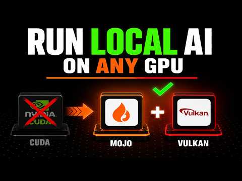Mojo + Vulkan is INSANE: Run Local AI on ANY GPU (Goodbye CUDA)