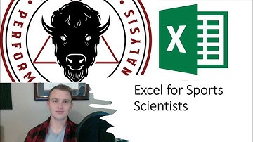 Why Sports Scientists should use Excel