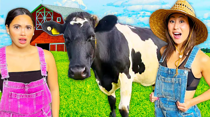 We Turned Into FARMERS For A DAY!!
