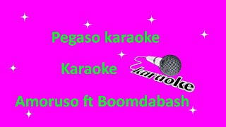karaoke Amoruso ft Bommdabash instrumental