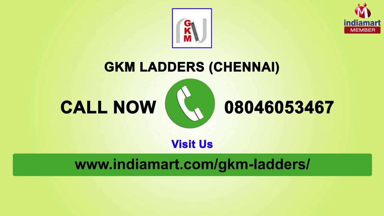 Aluminium and Telescopic Ladder by GKM Ladders [Chennai]
