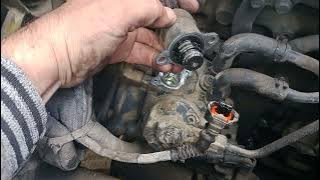 Fuso canter not start diesel pump demage #fuso #canter #automobile