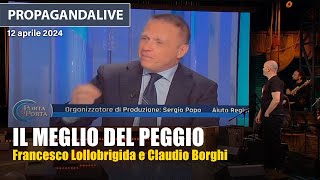 Propagandalive, il meglio del peggio della politica: Lollobrigida e Borghi