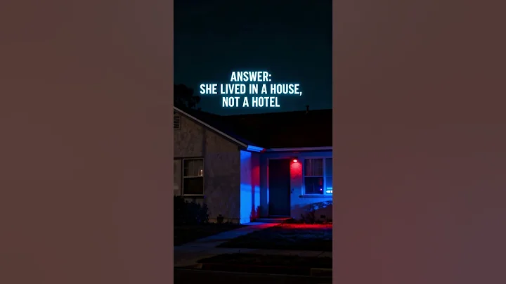 He Knocked & Lied…Can You Solve This? #englishriddles #brainteasers #10secondriddle #iqtest #riddles