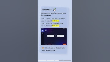 Easily Clone a Portable Hard Drive to SSD/HDD #clone #portable #ssd #hdd #migration #copy #solution